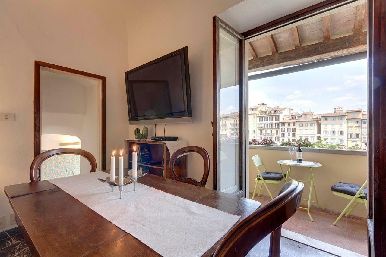 Historical Apartment Spectacular Arno View With Balcony From 12 Th Century. Флоренція Екстер'єр фото