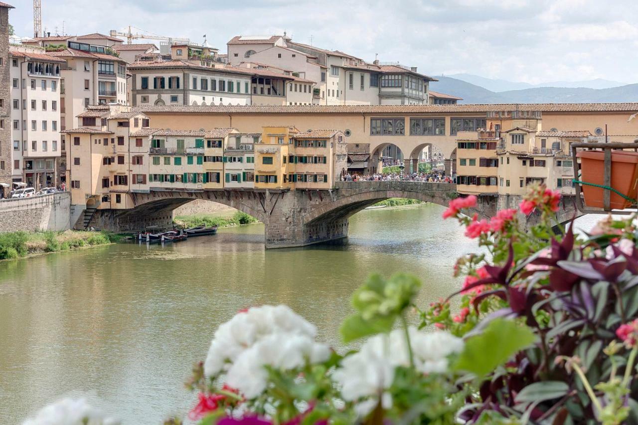 Historical Apartment Spectacular Arno View With Balcony From 12 Th Century. Флоренція Екстер'єр фото